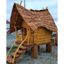 Cabane Enchante pour enfants toit en tremble